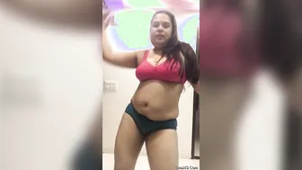 Punjabi Wife Stripping Off Bra Revealing Her Massive Natural Tits