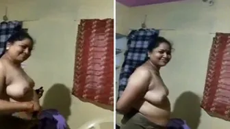 Tamil Wife Getting Dressed After Hardcore Sex With Hubby At Home