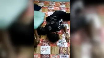 My Telugu Babe Moaning As I Squeeze And Press Her Soft Boobs