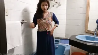 Desi Babe Taking A Hot Bath Letting Me Watch Her Wet Naked Body