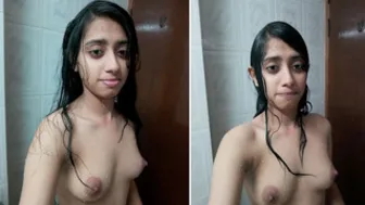 Cute Bengali GF Teasing In Her Bedroom Alone