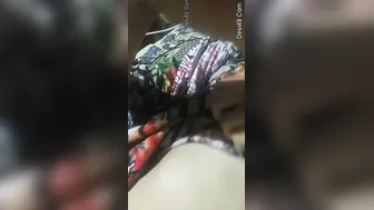Horny Aunty Exposing Her Wet Pussy And Big Tits At Home