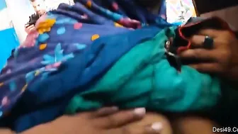 Bhabhi Flashing Her Milky Tits To The Shopkeeper For A Deal