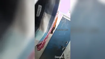 Busty Wife Getting Ready For Bath Revealing Her Huge Assets