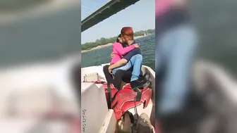 Romantic Desi Couple Getting Frisky On A Boat Ride Together