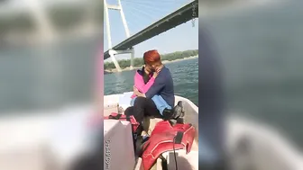 Romantic Desi Couple Getting Frisky On A Boat Ride Together