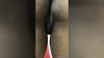 Horny Wife Showing Off Her Wet Pussy And Big Ass To Hubby