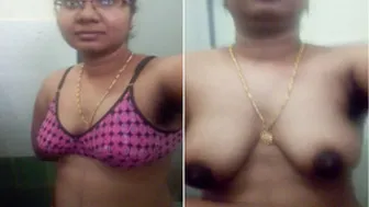 Desi Aunty Stripping Bikini Revealing Her Naked Curves At Home