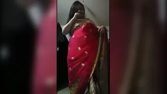 Married Boudi Teasing With Her Tits And Pussy On Video Call