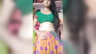 Indian Gf Taking Off Her Saree Revealing Her Pussy And Boobs