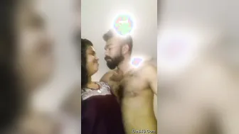 Indian Couple Making Out Passionately Caught On Mobile Camera