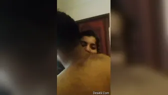 Indian Couple Making Out Passionately Caught On Mobile Camera