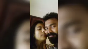Indian Couple Making Out Passionately Caught On Mobile Camera