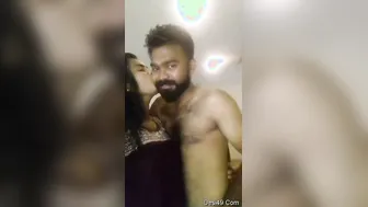 Indian Couple Making Out Passionately Caught On Mobile Camera