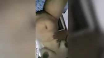 Horny GF Squeezing Tits And Spreading Dripping Pussy