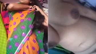 Indian GF Spreading Legs Showing Boobs And Pussy Off