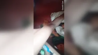 Indian GF Spreading Legs Showing Boobs And Pussy Off