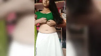 Indian GF Spreading Legs Showing Boobs And Pussy Off