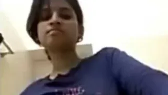 College GF Stripping Naked On Video Call For Her Man