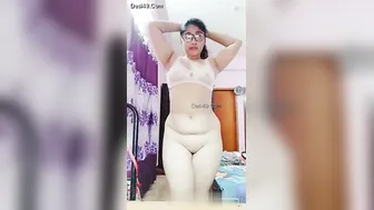 Desi Slut Bending Over Showing Off Her Thick Ass And Pussy