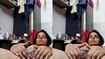 My GF Spreading Her Pussy Wide On Video Call For Me