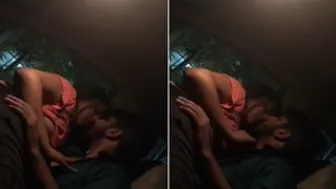 Desi Couple Getting Wild In The Backseat Late At Night
