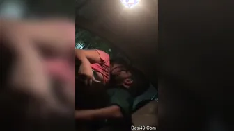 Desi Couple Getting Wild In The Backseat Late At Night