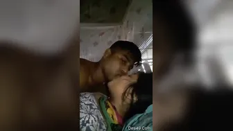 Village Couple Fucking Hard At Home Moaning Loud Enjoying Deeply