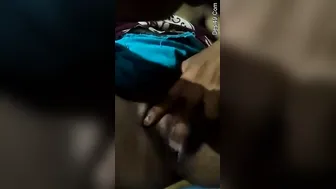 Married Bhabhi Revealing Her Dripping Wet Pussy And Tits For Him