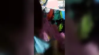 Married Bhabhi Revealing Her Dripping Wet Pussy And Tits For Him