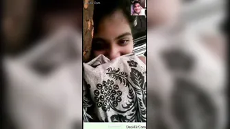 Indian GF Flashing Her Boobs During Naughty Video Call