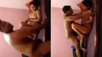 Desi Couple Getting Naked Kissing And Touching In Their Bedroom