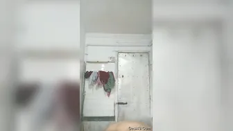 Desi Wife Caught Bathing And Touching Herself In The Bathroom