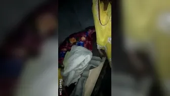 Village Teen Getting Ready To Fuck Her Boyfriend Late At Night