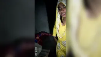 Village Teen Getting Ready To Fuck Her Boyfriend Late At Night