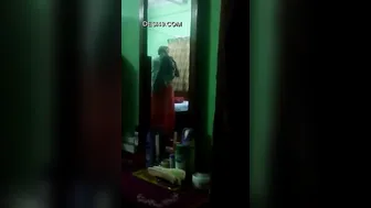 Desi Bhabhi Caught On Hidden Cam Getting Dressed After Shower