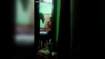 Desi Bhabhi Caught On Hidden Cam Getting Dressed After Shower