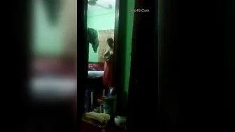 Desi Bhabhi Caught On Hidden Cam Getting Dressed After Shower