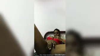 Slutty Wife Fingering Her Dripping Pussy And Squeezing Her Tits
