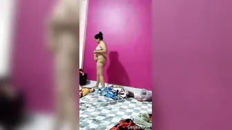 Horny Indian Aunty Getting Fucked Hard After Stripping Naked