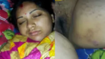 Indian Wife Getting Her Pussy Fingered And Tits Squeezed By Hubby