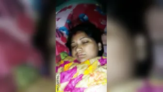 Indian Wife Getting Her Pussy Fingered And Tits Squeezed By Hubby