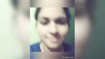 Tamil GF Showing Off Her Perky Boobs To Boyfriend Online