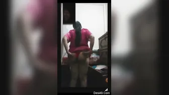 Married Bhabhi Stripping Nighty Showing Big Tits On Video Call