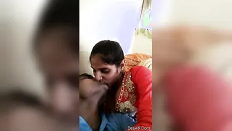 Desi Couple Getting Naughty Together In Their Bedroom Tonight