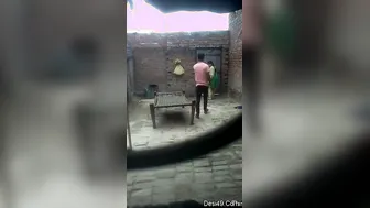 Village Girl Making Out With Boyfriend In Private Outdoor Spot