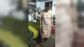 My Indian Wife Stripping Naked While I Film Her In Bedroom
