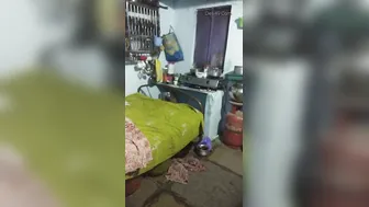My Indian Wife Stripping Naked While I Film Her In Bedroom
