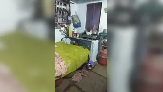 My Indian Wife Stripping Naked While I Film Her In Bedroom