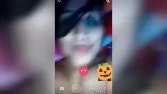 Horny Indian Teacher Flashing Her Tits On Private Video Call